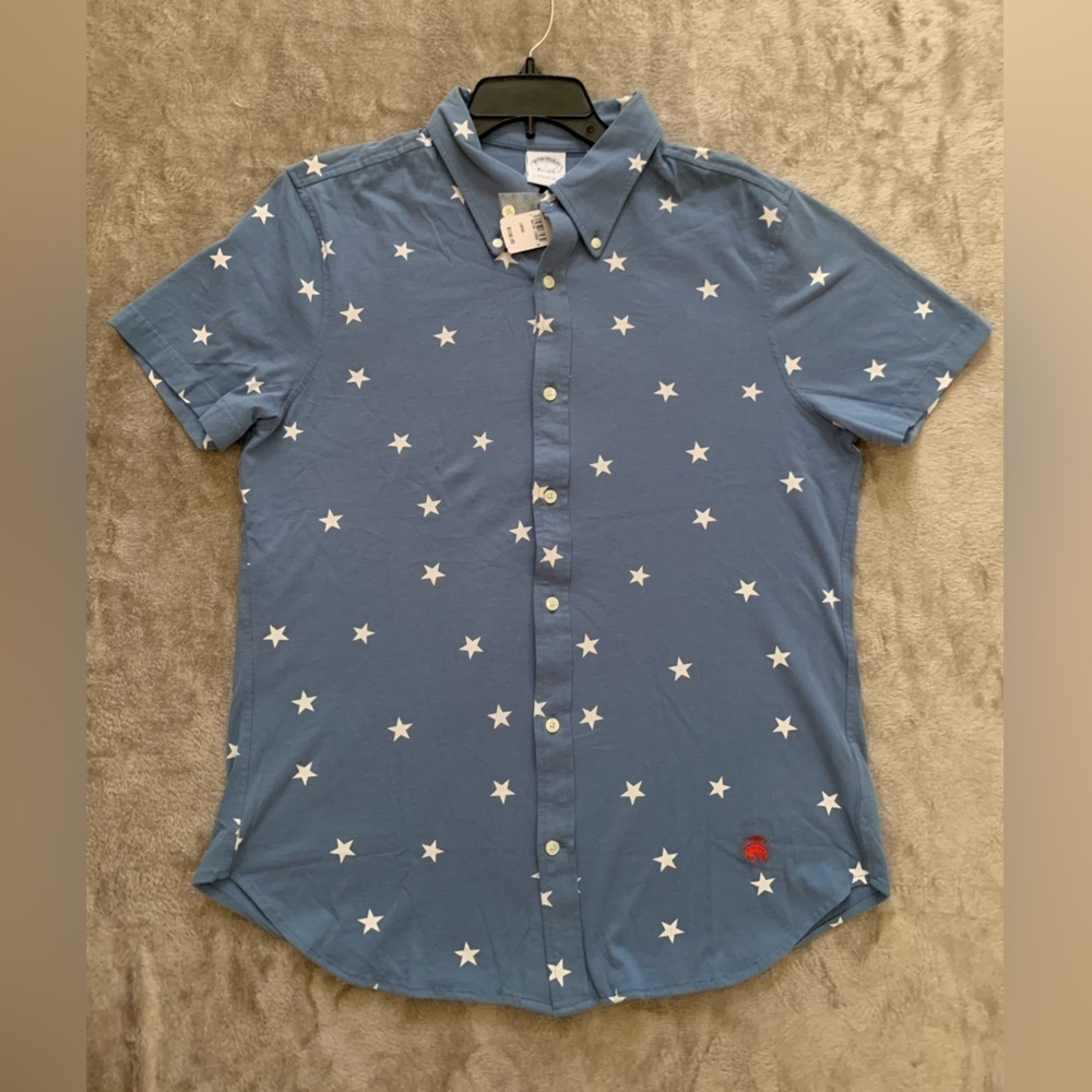 Brooks Brothers Men’s Button Down Polo Shirt